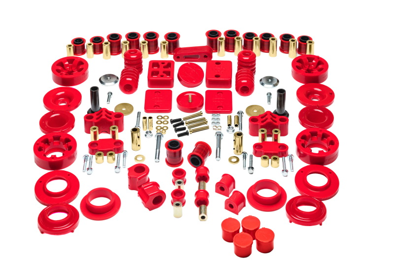 Jeep Wrangler JL Rubicon Suspension Lift Kit - Energy Suspension - Rock-Flex Ultimate 2in - Red - `18-`27